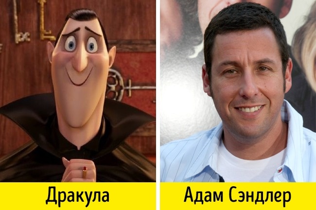 Эти 16 актеров удивительно похожи на персонажей, которых озвучивают