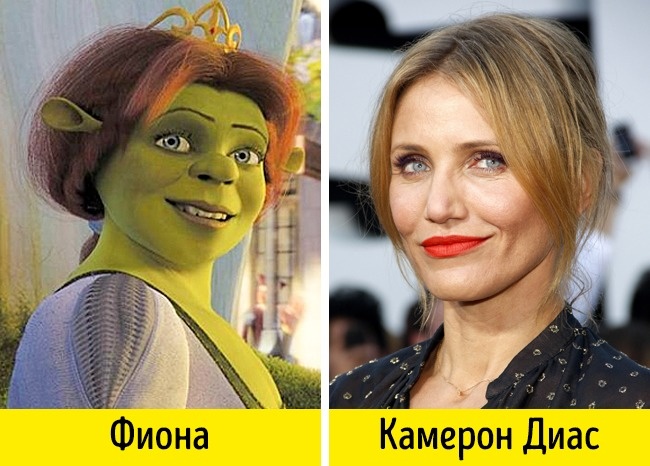 Эти 16 актеров удивительно похожи на персонажей, которых озвучивают