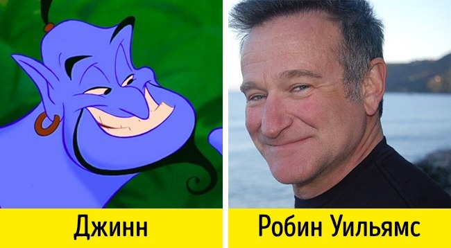 Эти 16 актеров удивительно похожи на персонажей, которых озвучивают