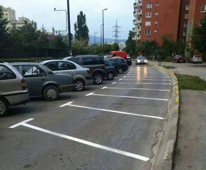 Автохамы паркуют свои автомобили