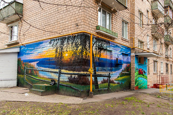 Подъездная живопись