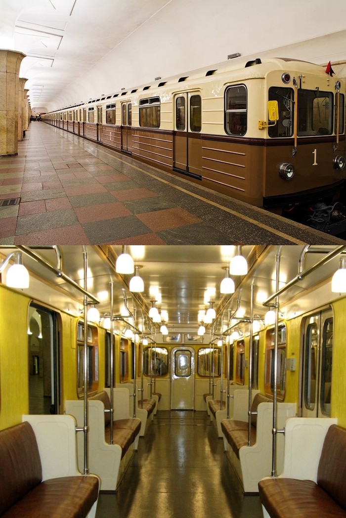 Уникальные поезда московского метро Уникальные поезда московского метро