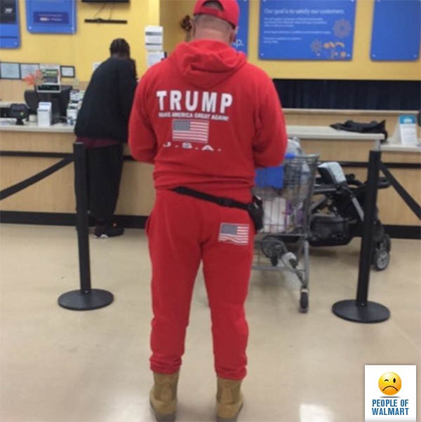 Экстравагантные покупатели Walmart