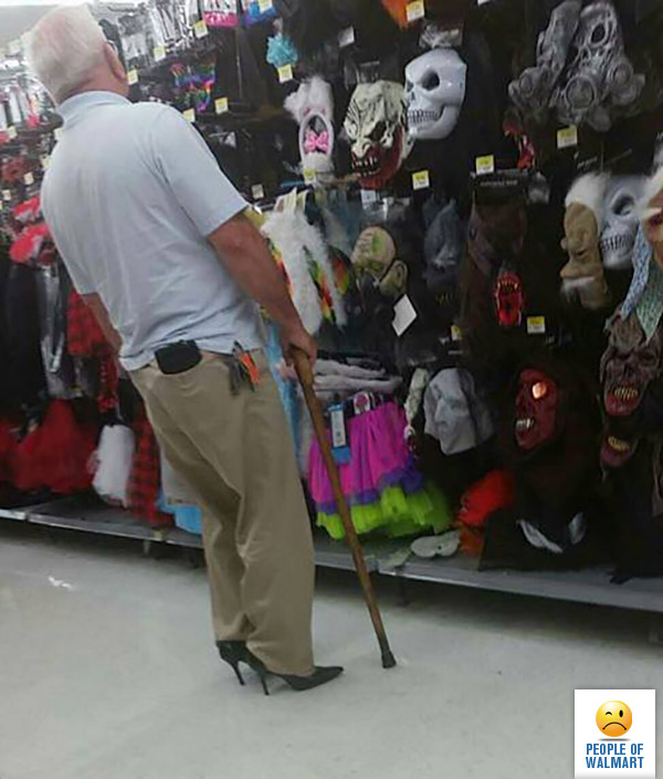 Экстравагантные покупатели Walmart
