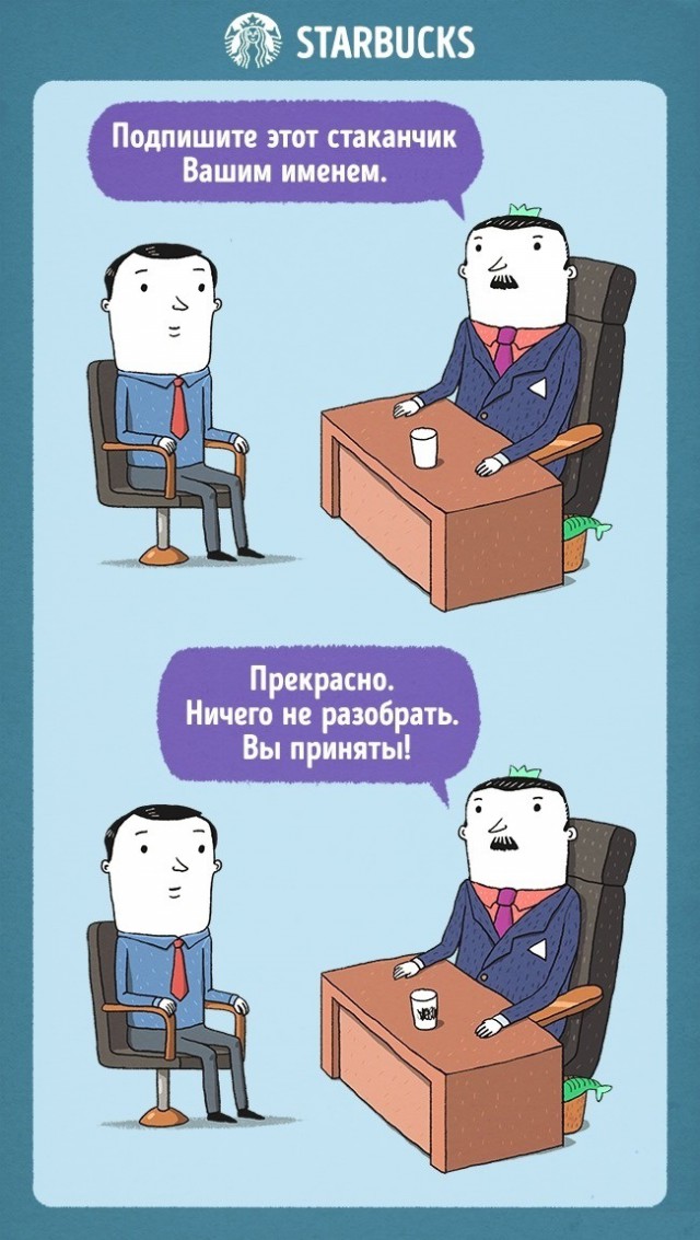 Вымышленные собеседования в крупных компаниях