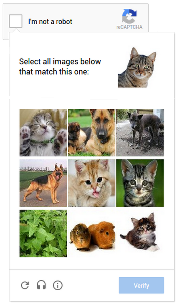 Google анонсировал No-CAPTCHA