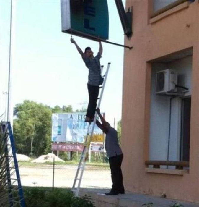 Люди, которым плевать на технику безопасности