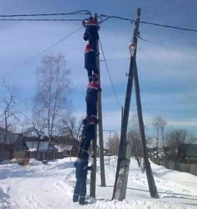 Люди, которым плевать на технику безопасности