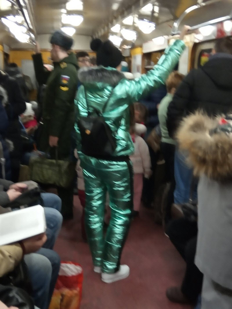 Модники из российского метрополитена