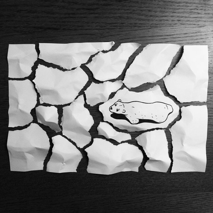 Кажется, что эти рисунки вот-вот спрыгнут с бумаги