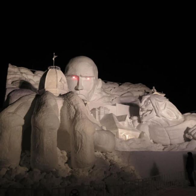 В Японии открылся снежный фестиваль Sapporo Snow Festival
