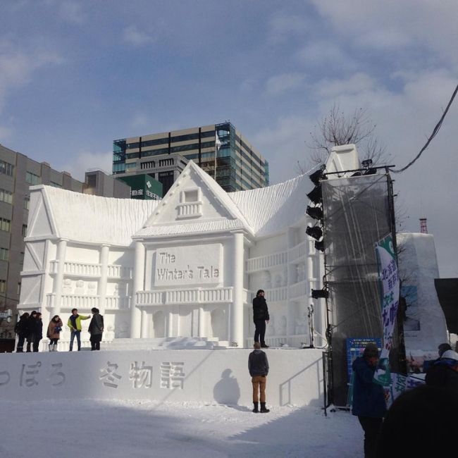 В Японии открылся снежный фестиваль Sapporo Snow Festival