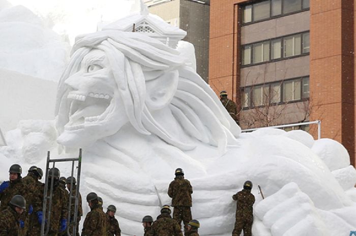 В Японии открылся снежный фестиваль Sapporo Snow Festival