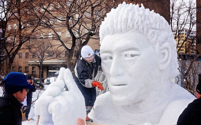 В Японии открылся снежный фестиваль Sapporo Snow Festival
