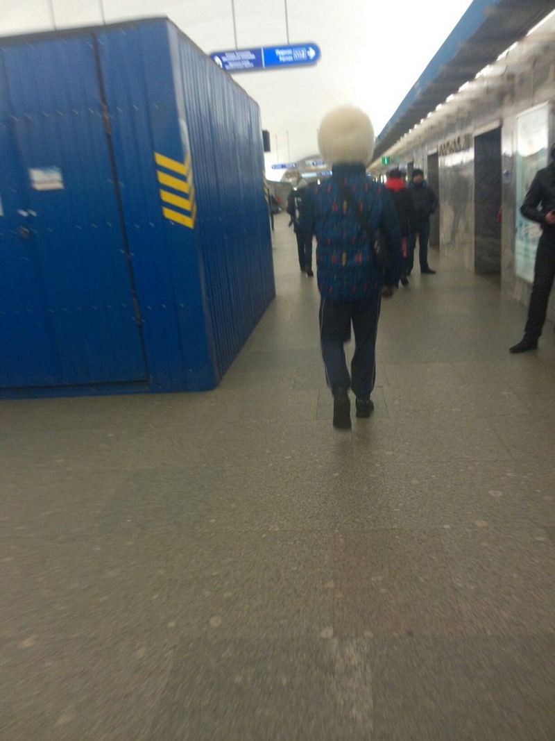 Модники из российского метрополитена