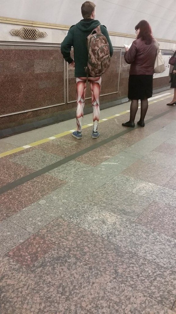 Модники из российского метрополитена