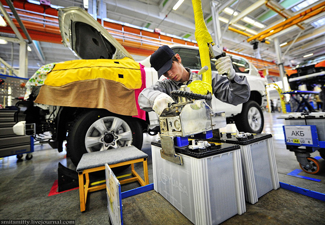 Как делают автомобили Toyota