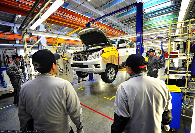 Как делают автомобили Toyota