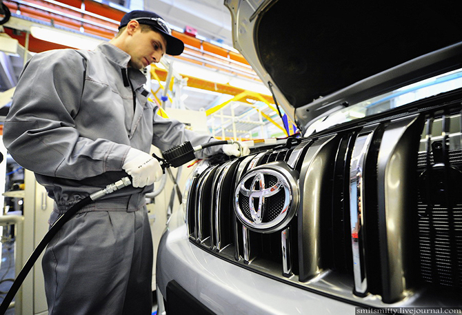 Как делают автомобили Toyota