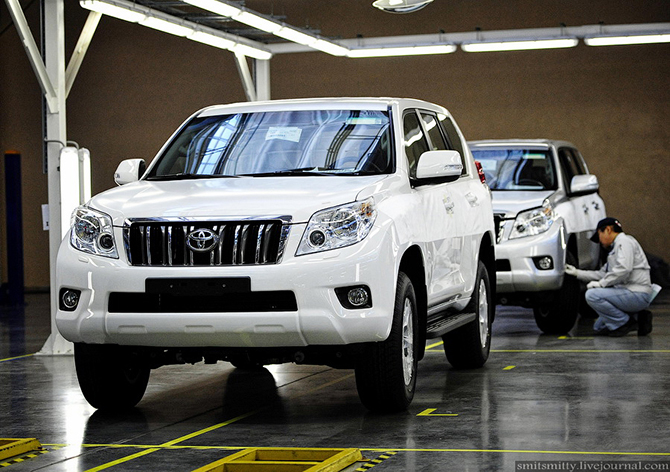 Как делают автомобили Toyota