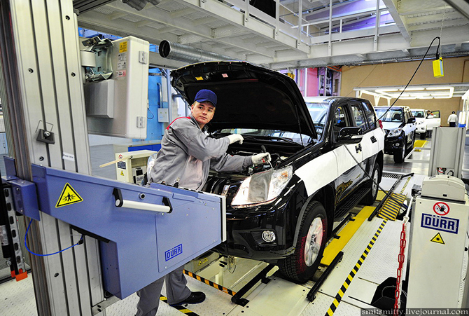 Как делают автомобили Toyota