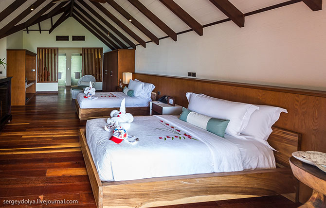 Самый роскошный отель на Мальдивах Jumeirah Vittaveli