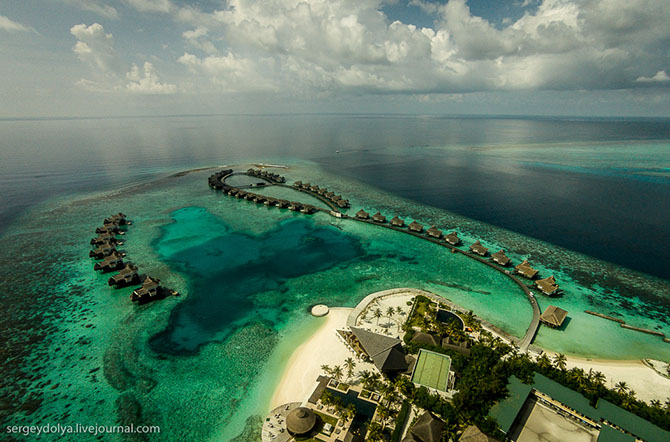 Самый роскошный отель на Мальдивах Jumeirah Vittaveli