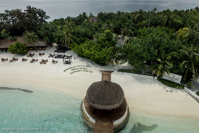 Самый роскошный отель на Мальдивах Jumeirah Vittaveli