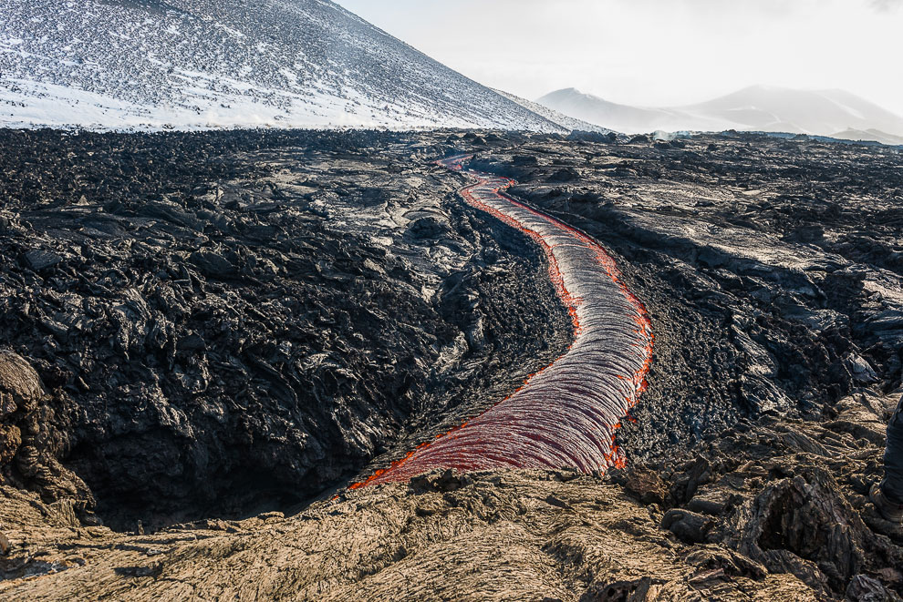Извержение вулкана Толбачик на Камчатке. Часть 2