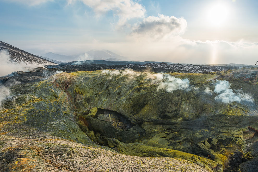 Извержение вулкана Толбачик на Камчатке. Часть 2
