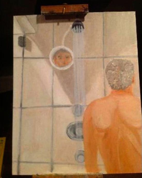 Отгадайте - кто нарисовал эти картины? (7 фото)