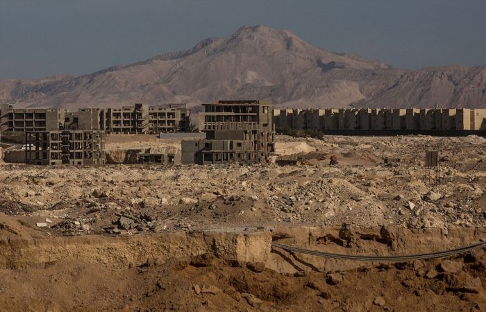 Опустевшие отели и пляжи Шарм-эль-Шейха
