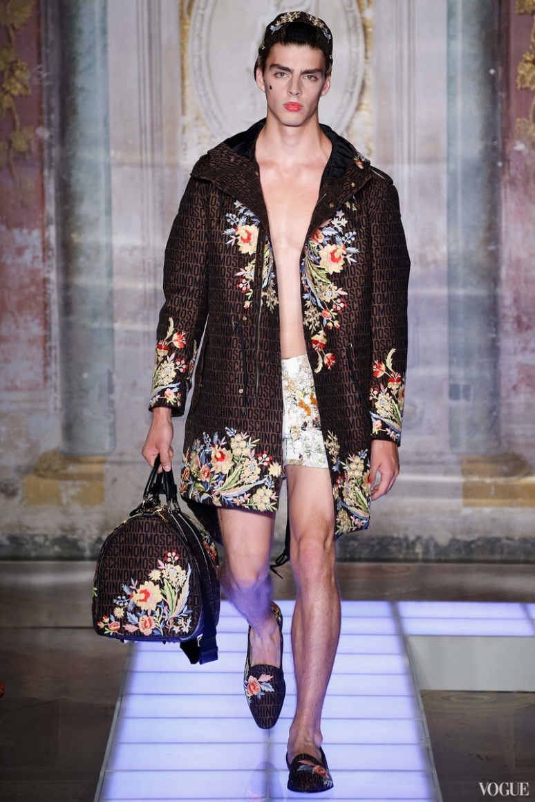 Новая мужская коллекция Moschino весна-лето 2016