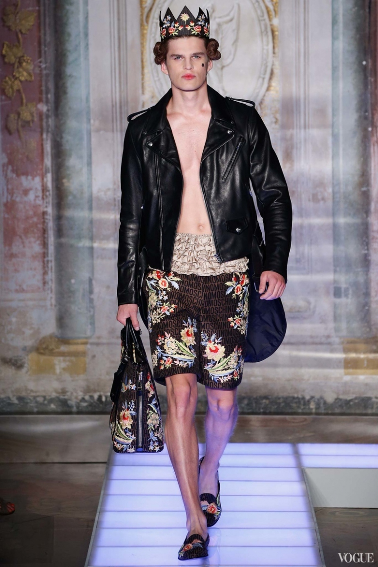 Новая мужская коллекция Moschino весна-лето 2016