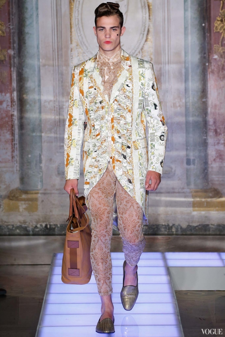 Новая мужская коллекция Moschino весна-лето 2016