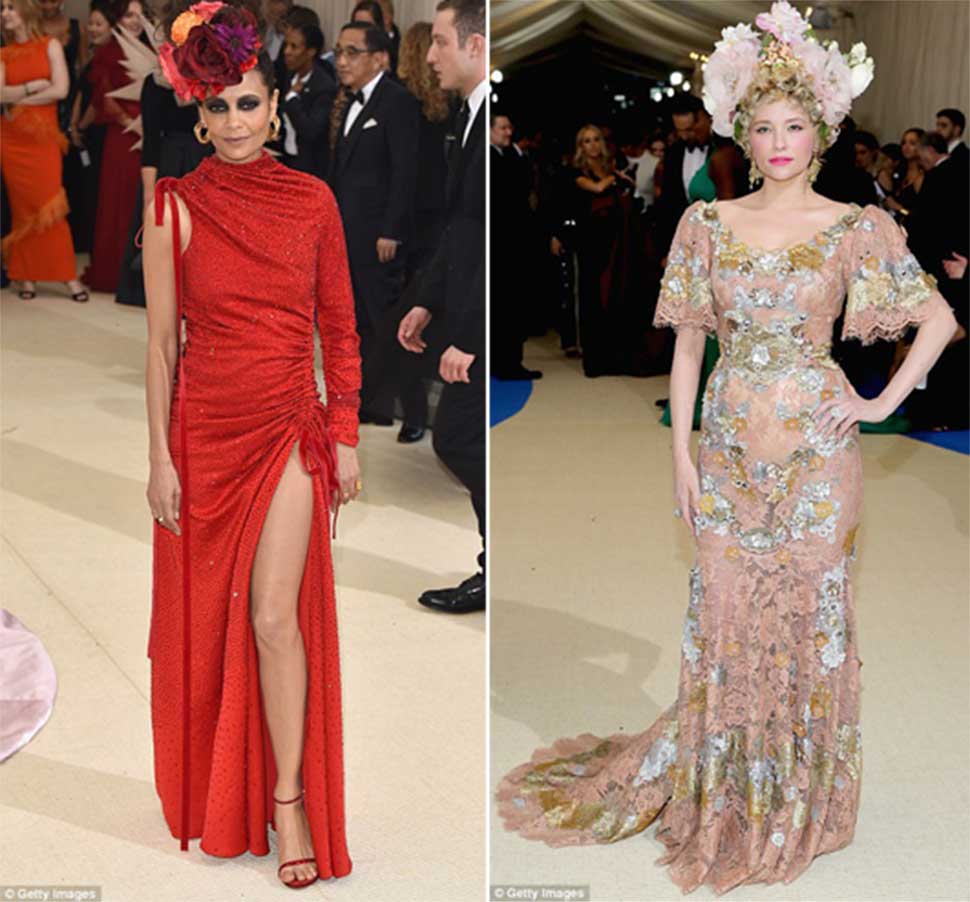 Самые скандальные наряды Met Gala 2017