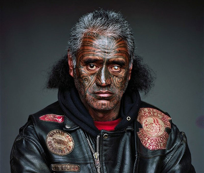 Брутальная новозеландская группировка Mighty Mongrel Mob Брутальная новозеландская группировка Mighty Mongrel Mob