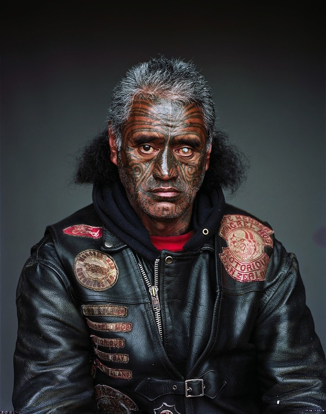 Брутальная новозеландская группировка Mighty Mongrel Mob
