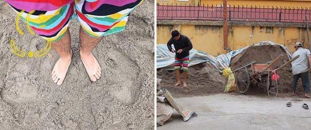 За кадром необычных фотографий