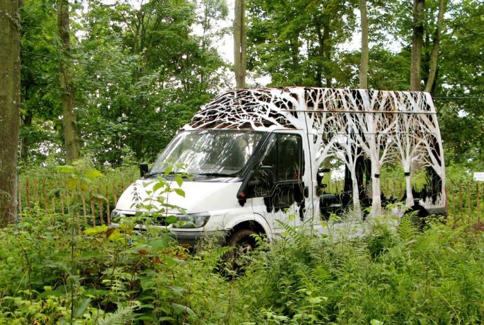 Уникальный фургон стал декорацией фестиваля Kendal Calling