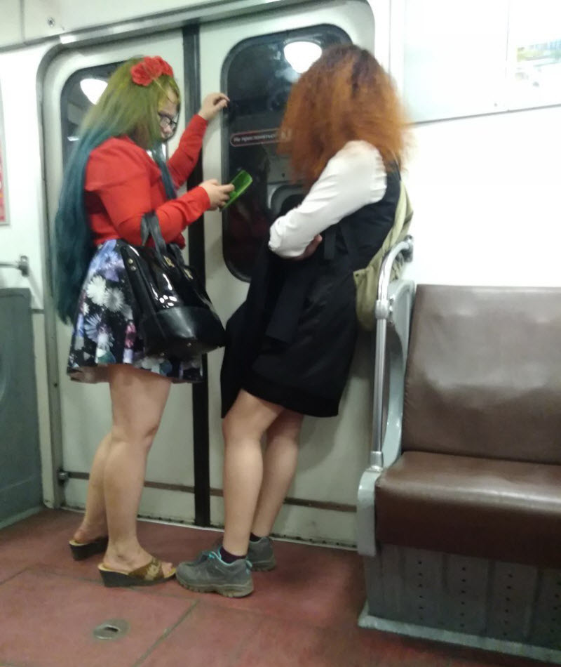 Модники из метрополитена