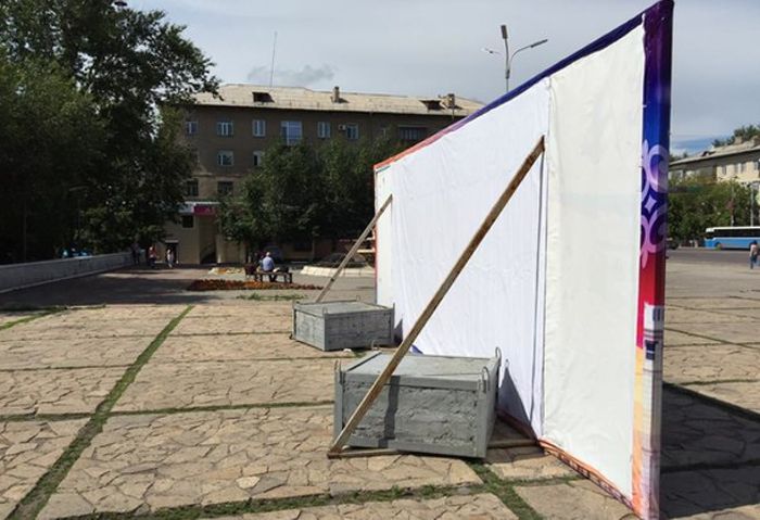 Современная Астана в двух фото