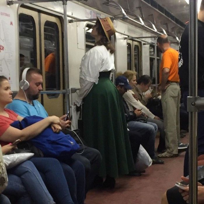 Стиляги московского метро