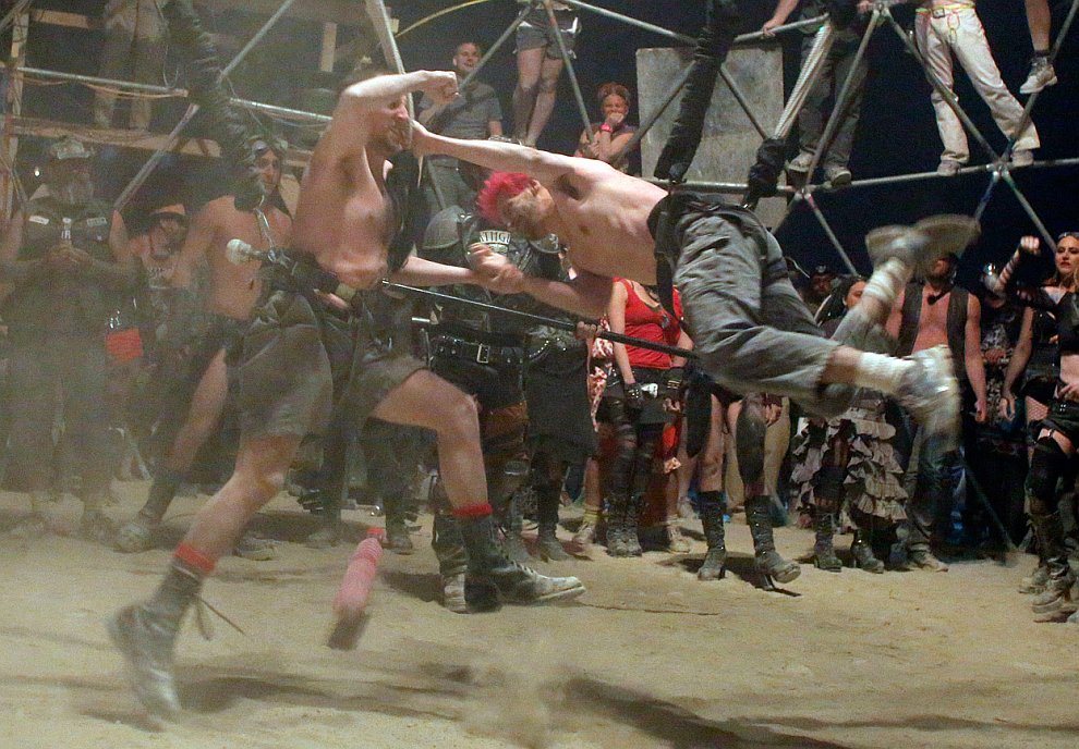 Фестиваль «Горящий человек 2012» в Неваде Фестиваль «Горящий человек 2012» в Неваде
