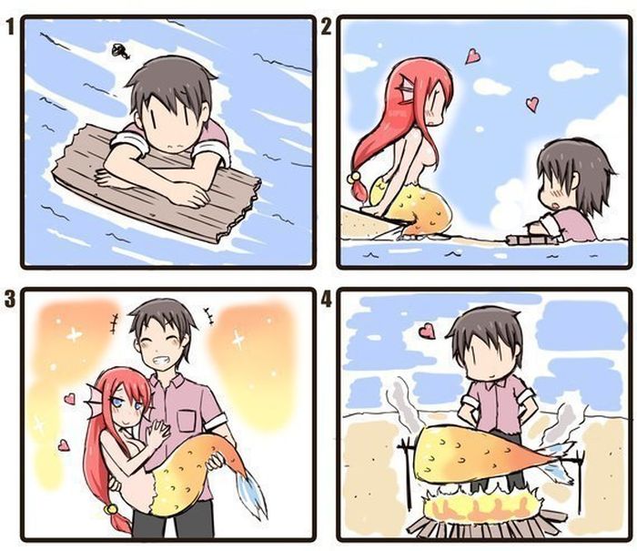 Смешные комиксы