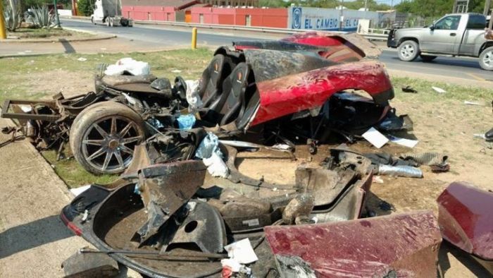 В Мексике разбили суперкар Koenigsegg CCX