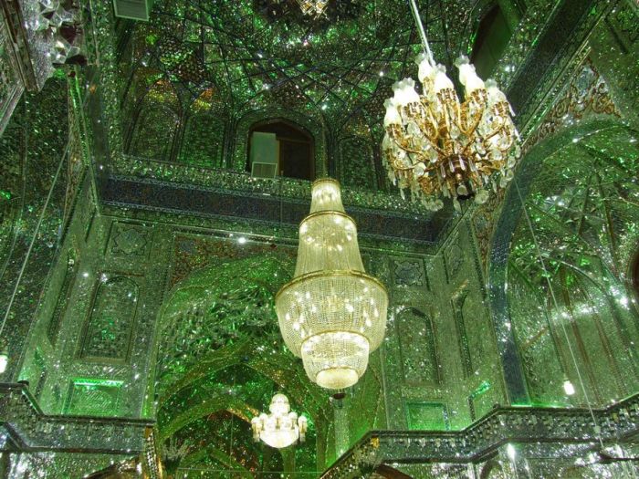 Мавзолей Шах-Черах - зеркальная мечеть в Иране