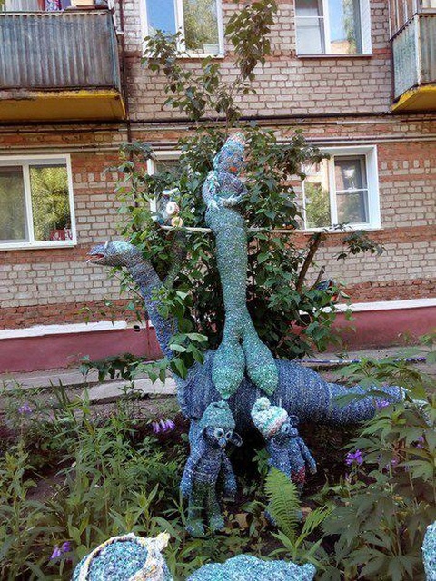 Дворовое искусство от жителей Нижнего Новгорода
