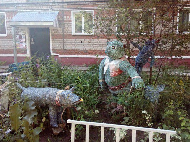 Дворовое искусство от жителей Нижнего Новгорода