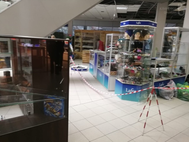 Грабители попытались взорвать банкомат в Подольске